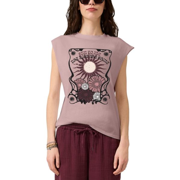 QS by S. Oliver print shirt lilac 2181324 45D1