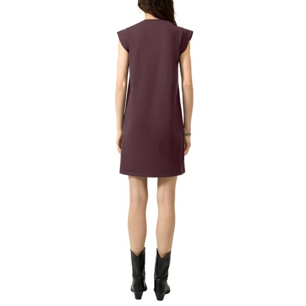 QS by S. Oliver tricot jurk bourdeaux 2181037 4923