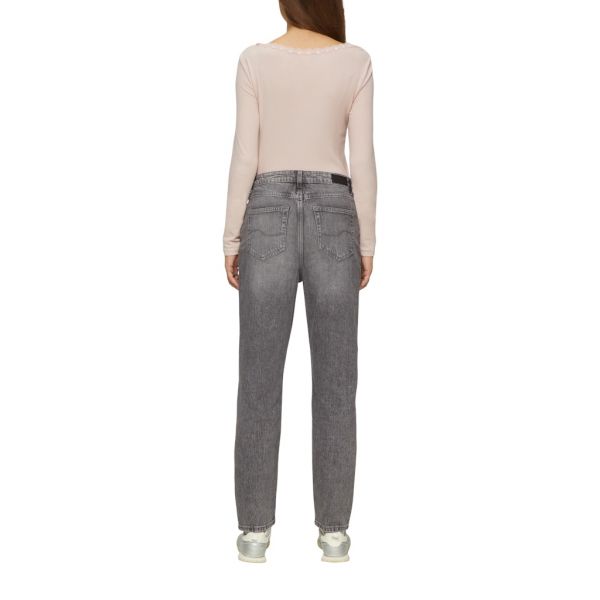 QS by S. Oliver straight denim grey 2158195 94Z7