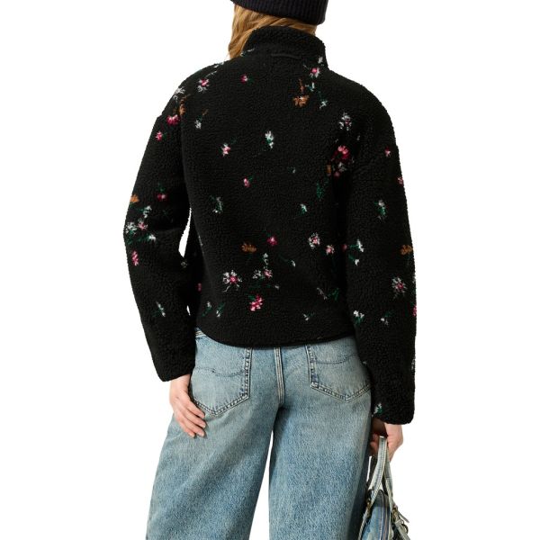 QS by S. Oliver print teddy vest black 2184455 99A