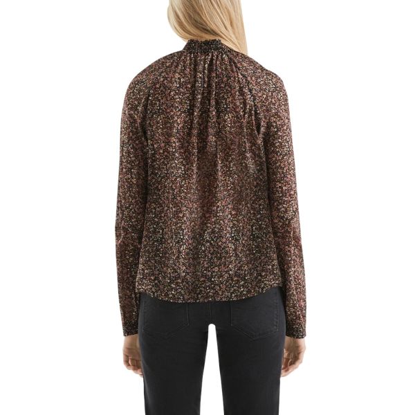 QS by S. Oliver print blouse grey 2169816 99A1