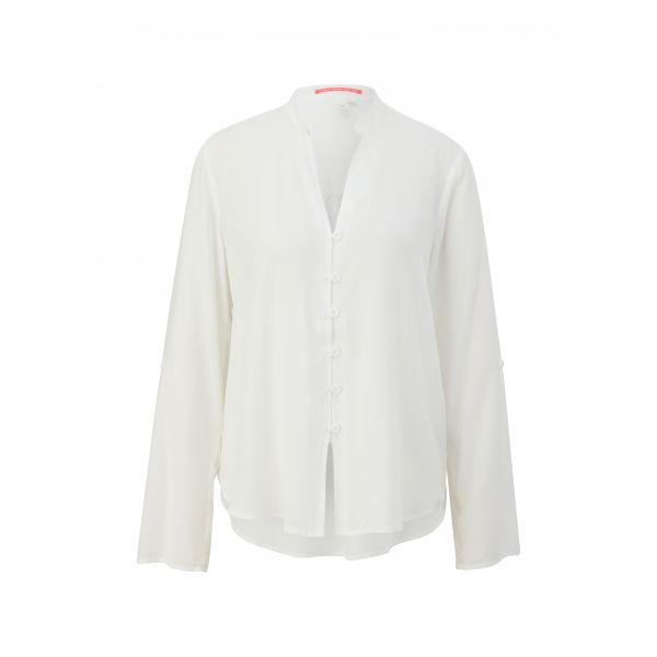 QS by S. Oliver blouse off white 2140749 0200