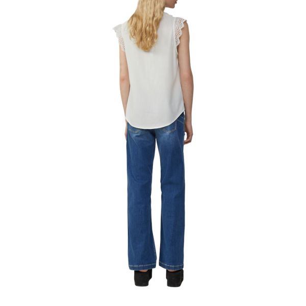 QS by S. Oliver blouse off white 2162739 0200