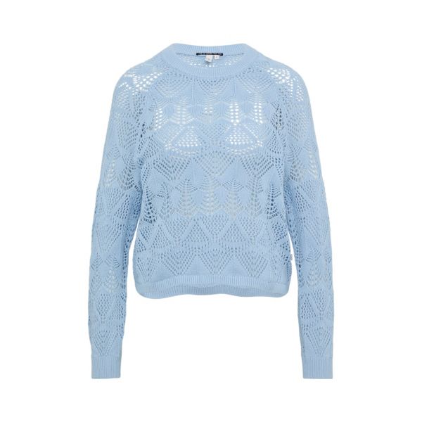 QS by S. Oliver brei trui blue 2163007 5072