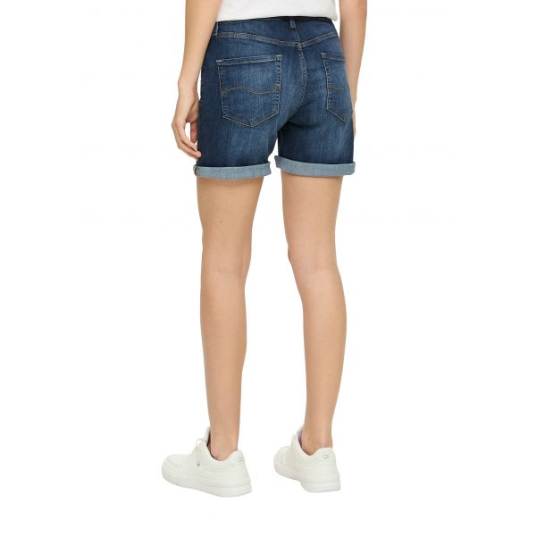 QS by S. Oliver denim short blue 2141440 56Z7