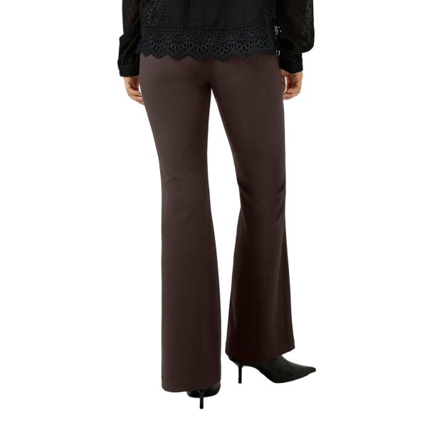 QS by S. Oliver flared broek brown 2182067 8945