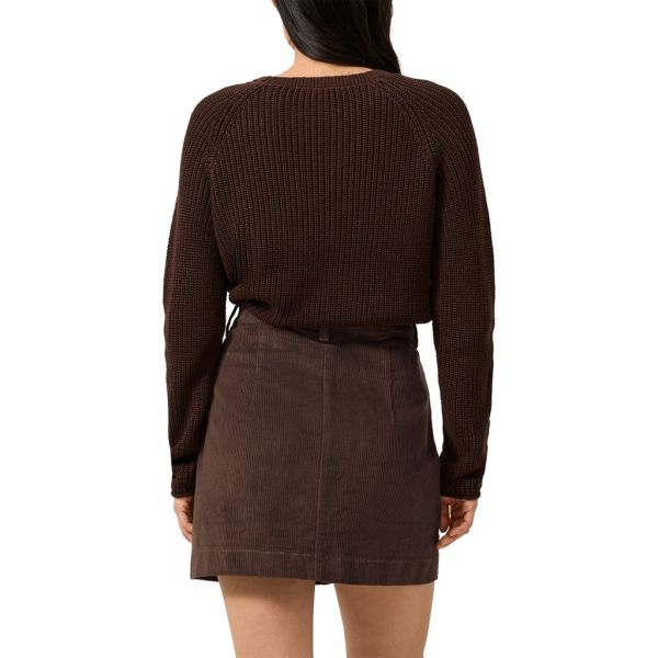 QS by S. Oliver brei trui brown 2182066 89W0