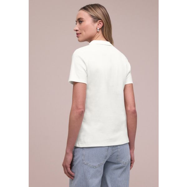 Street One polo off white 325076 10108