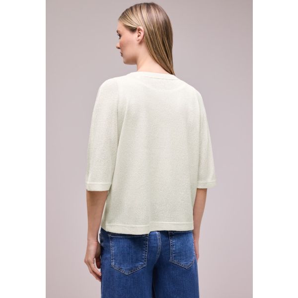 Street One openvallend vest off white 325265 10108