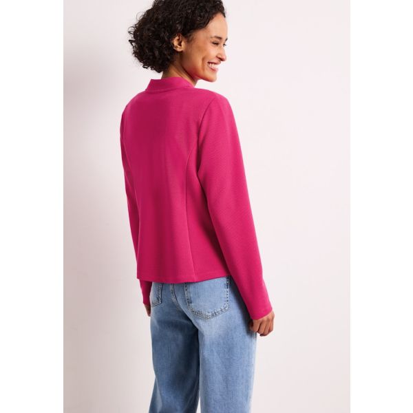 Street One jersey blazer magenta 212991 17281