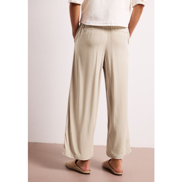 Street One viscose broek cobble stone 380289 17540