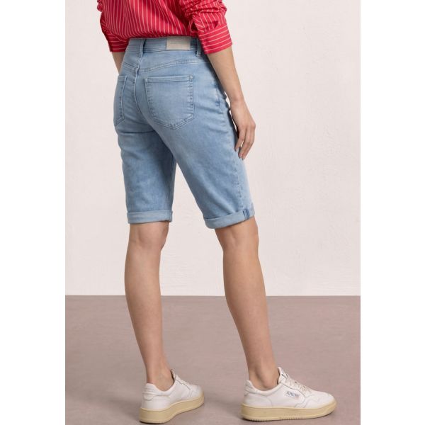 Street One denim short light blue 380315 17690