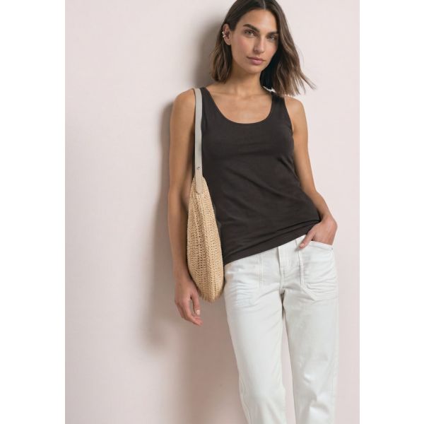 Street One basis top black coffee 322896 17874