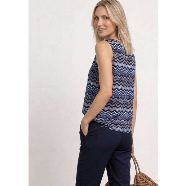 Street One print top frozen wave 324996 37606