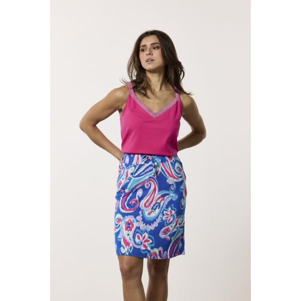 Tramontana print rok print blues D02-12-201