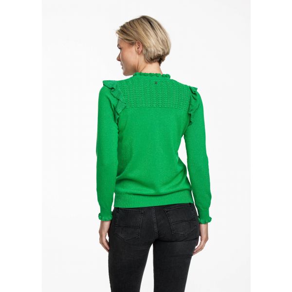 Tramontana glitter trui green Q01-10-601 6000