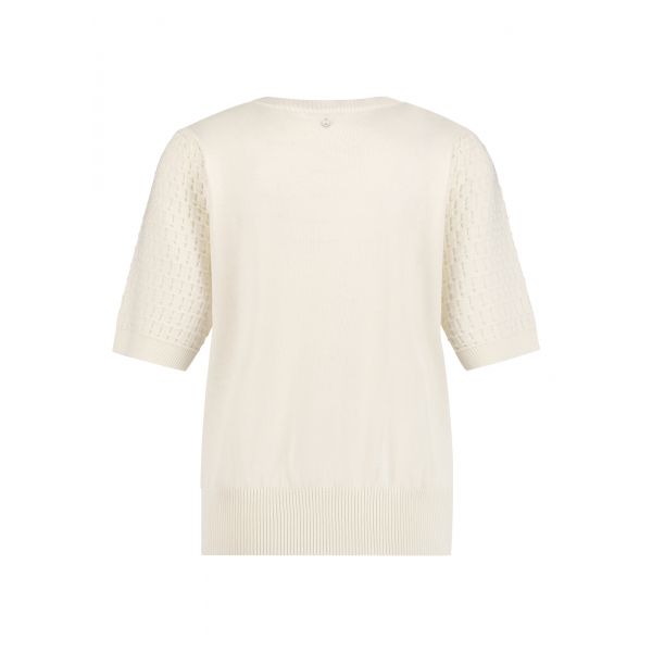 Tramontana brei shirt off white Y06-15-601