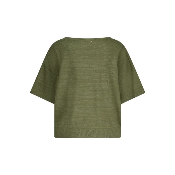Tramontana brei shirt moss Y07-17-601